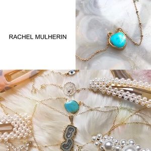 ꕥ Rachel Mulherin ꕥ Gold & Turquoise Necklace